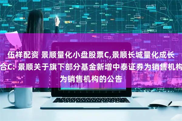 伍祥配资 景顺量化小盘股票C,景顺长城量化成长演化混合C: 景顺关于旗下部分基金新增中泰证券为销售机构的公告